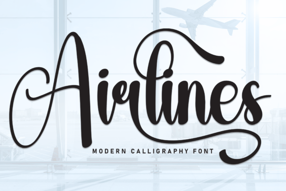Airlines Font - Featured Image
