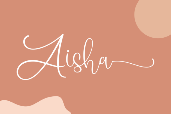 Aisha Font - Featured Image