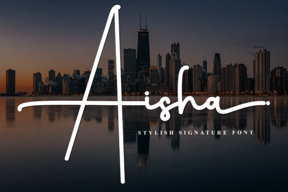 Aisha Font - Featured Image