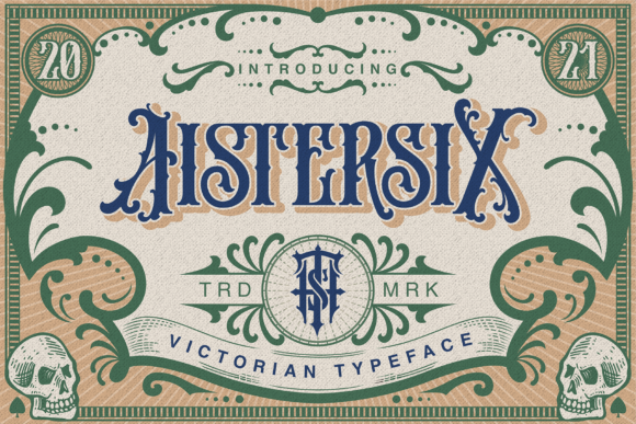 Aistersix Font - Featured Image