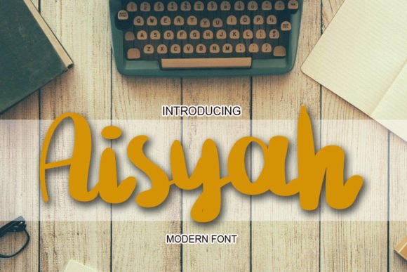 Aisyah Font - Featured Image