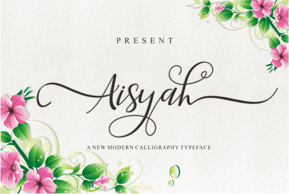 Aisyah Font - Featured Image