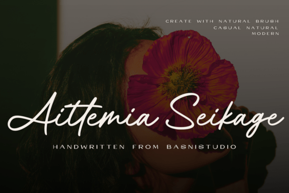 Aittemia Seikage Font - Featured Image