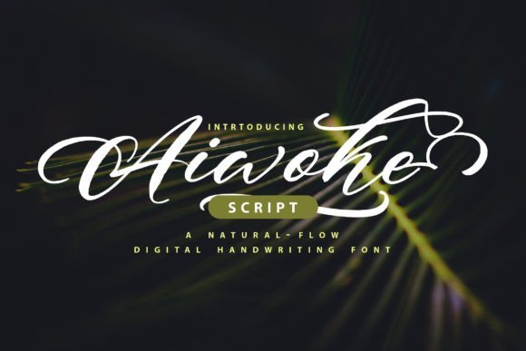 Aiwoke Font - Featured Image