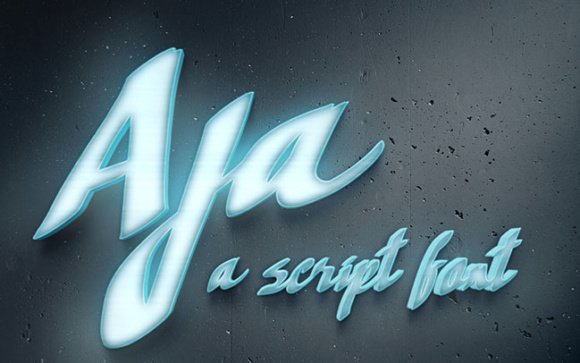 Aja Font - Featured Image