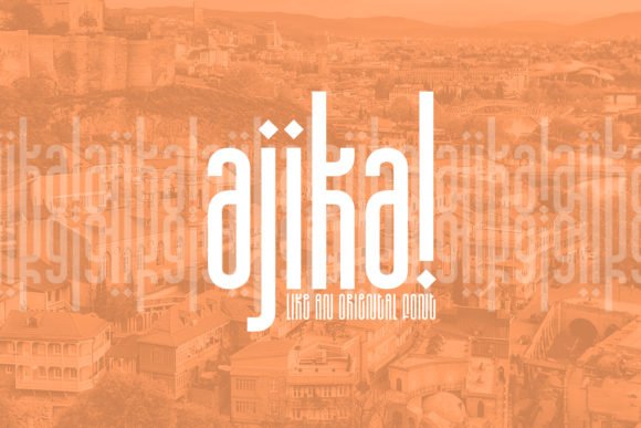 Ajika Font - Featured Image