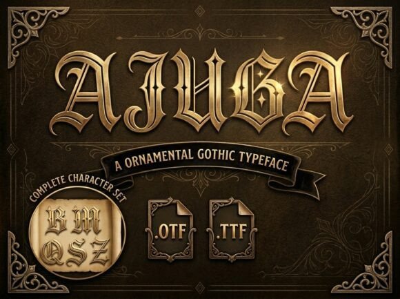 Ajuga Font - Featured Image