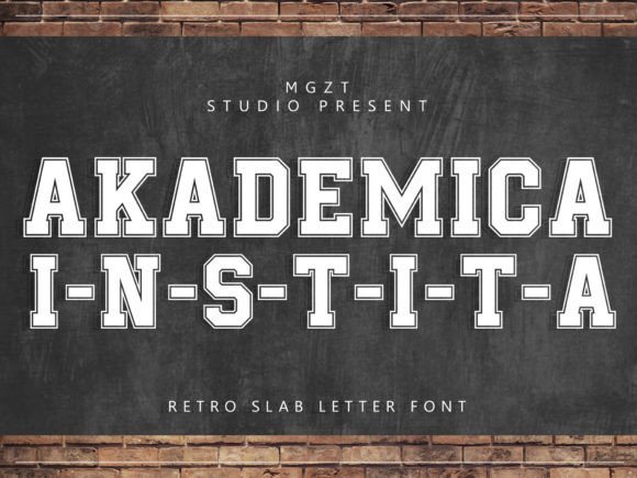 Akademica Instita Font - Featured Image