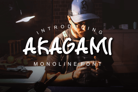 Akagami Font - Featured Image
