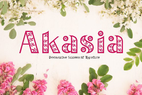 Akasia Font - Featured Image