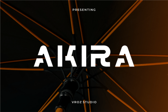 Akira Font - Featured Image