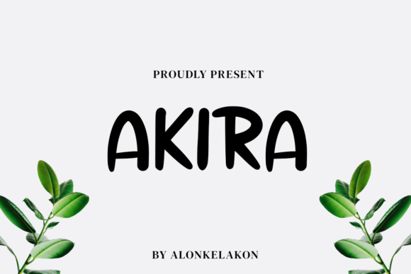 Akira Font - Featured Image
