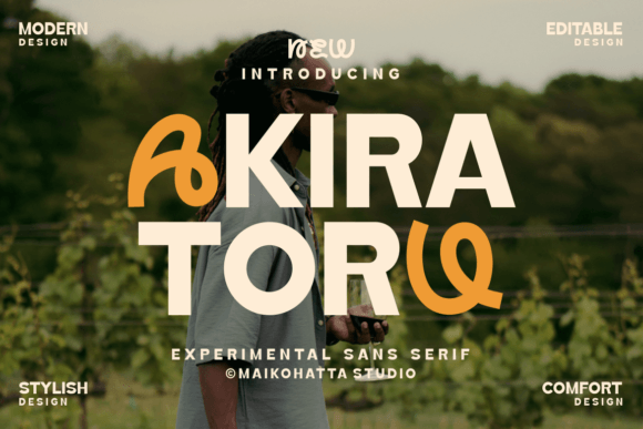 Akira Toru Font - Featured Image