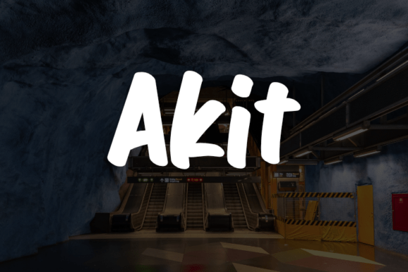 Akit Font - Featured Image
