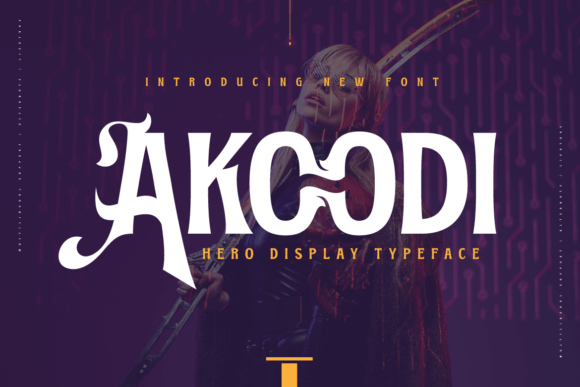Akoodi Font - Featured Image