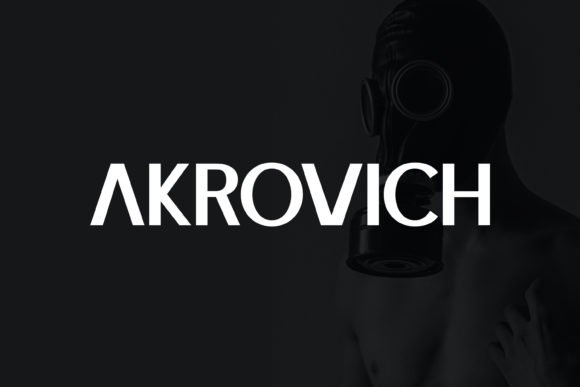 Akrovich Font - Featured Image