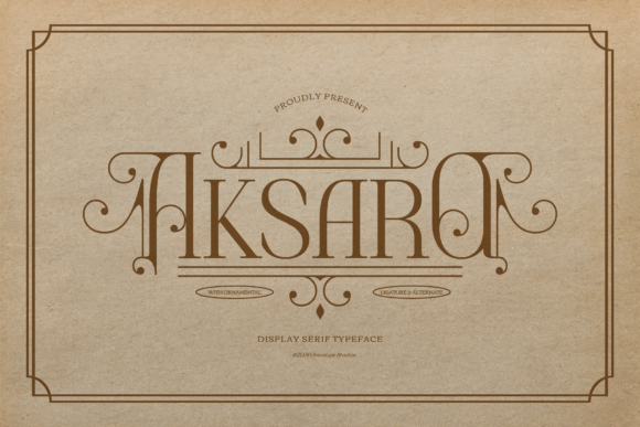 Aksaro Font - Featured Image