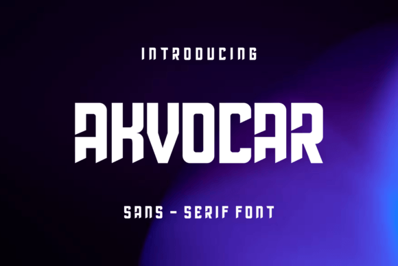 Akvocar Font - Featured Image