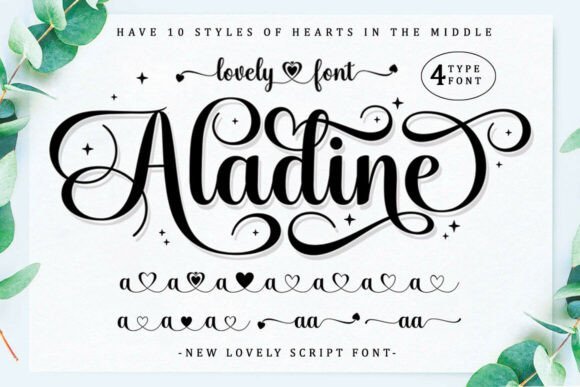 Aladine Font - Featured Image