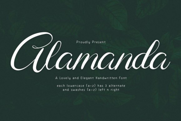 Alamanda Font - Featured Image