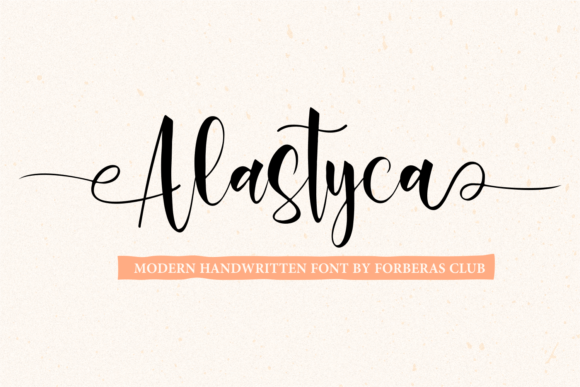Alastyca Font - Featured Image