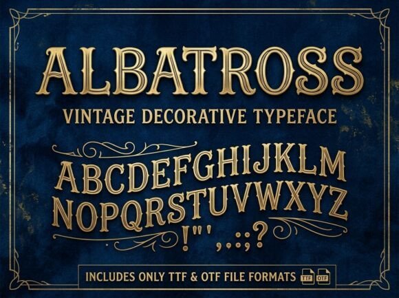 Albatross Font - Featured Image