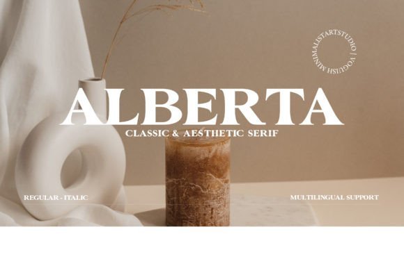 Alberta Font - Featured Image
