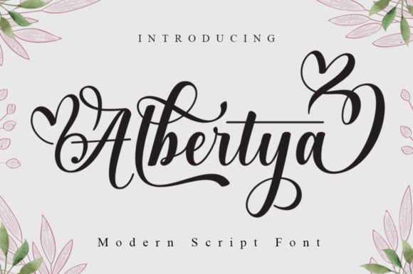 Albertya Font - Featured Image
