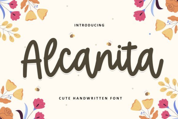 Alcanita Font - Featured Image