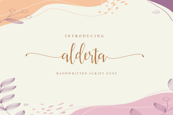 Alderta Font - Featured Image