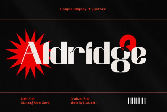 Aldridge Font - Featured Image