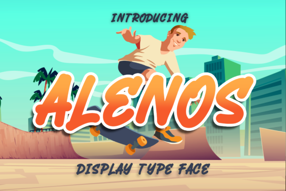 Alenos Font - Featured Image