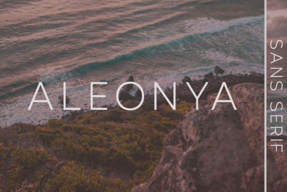 Aleonya Font - Featured Image