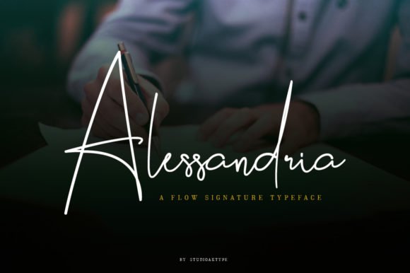 Alessandria Font - Featured Image