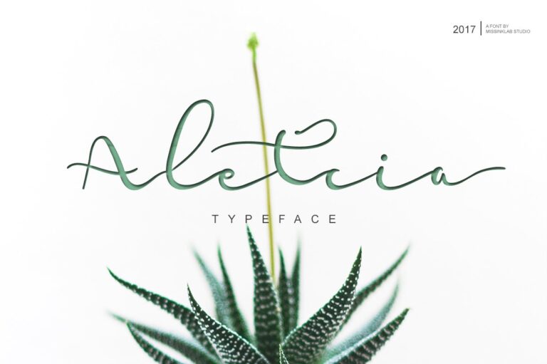 Aletcia Font - Featured Image