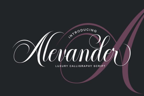 Alevander Font - Featured Image