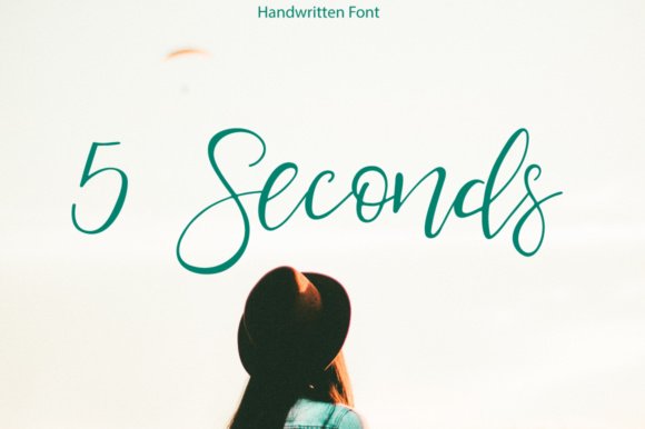 5 Seconds Font - Featured Image