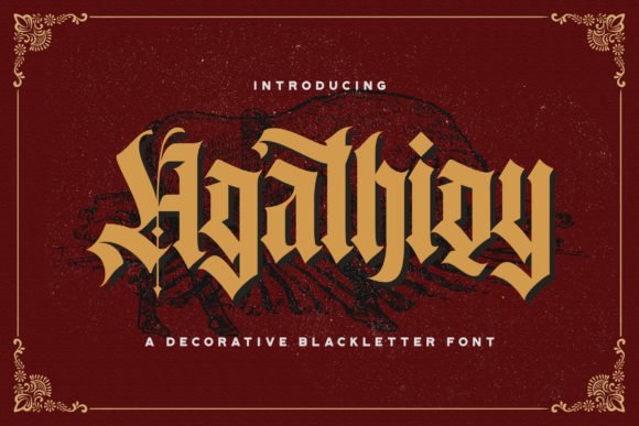 Agathiqy Font - Featured Image