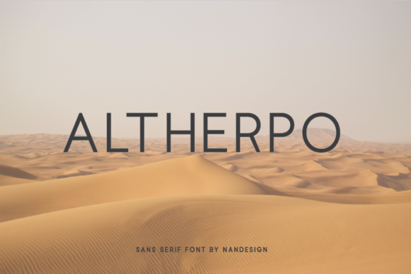 Altherpo Font - Featured Image