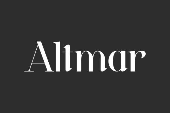 Altmar Font - Featured Image