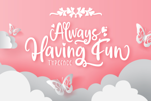 Always Having Fun Font - Featured Image