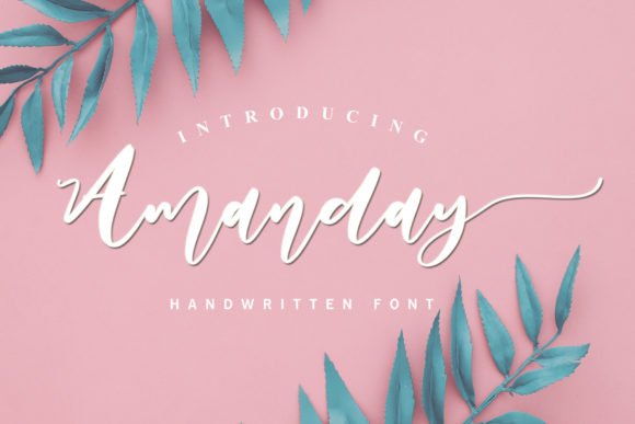 Amanday Font - Featured Image