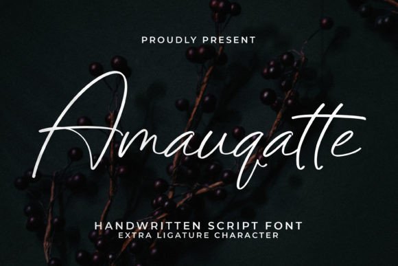 Amauqatte Font - Featured Image