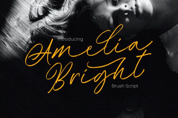 Amelia Bright Font - Featured Image