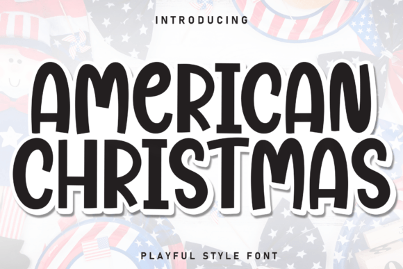 American Christmas Font - Featured Image