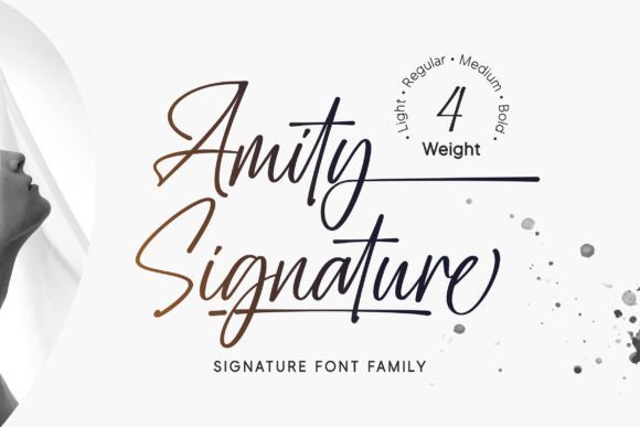 Amity Signature Font - Featured Image