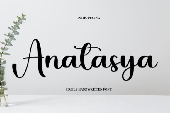 Anatasya Font - Featured Image