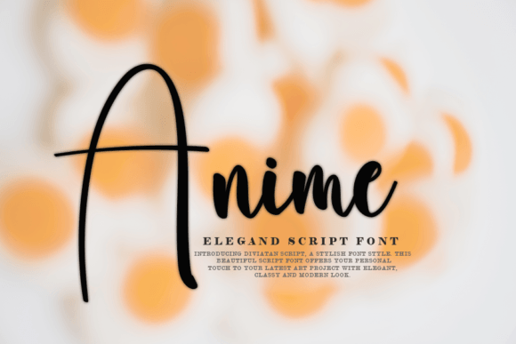Anime Font - Featured Image
