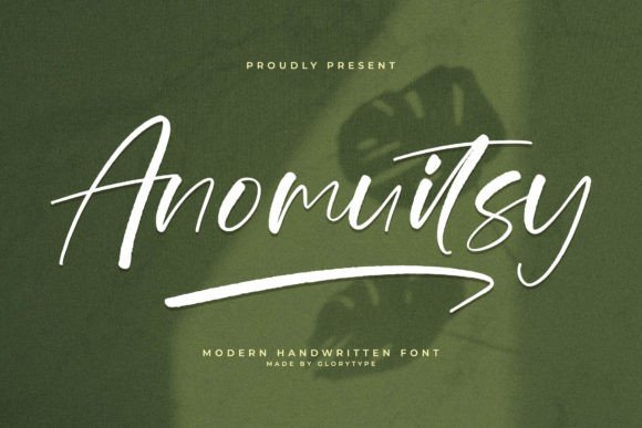 Anomuitsy Font - Featured Image