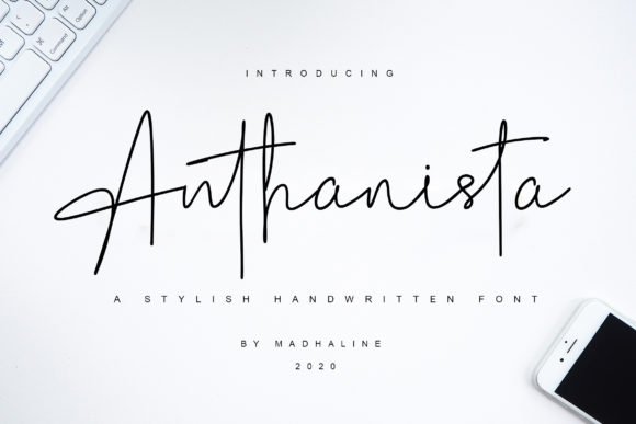 Anthanista Font - Featured Image